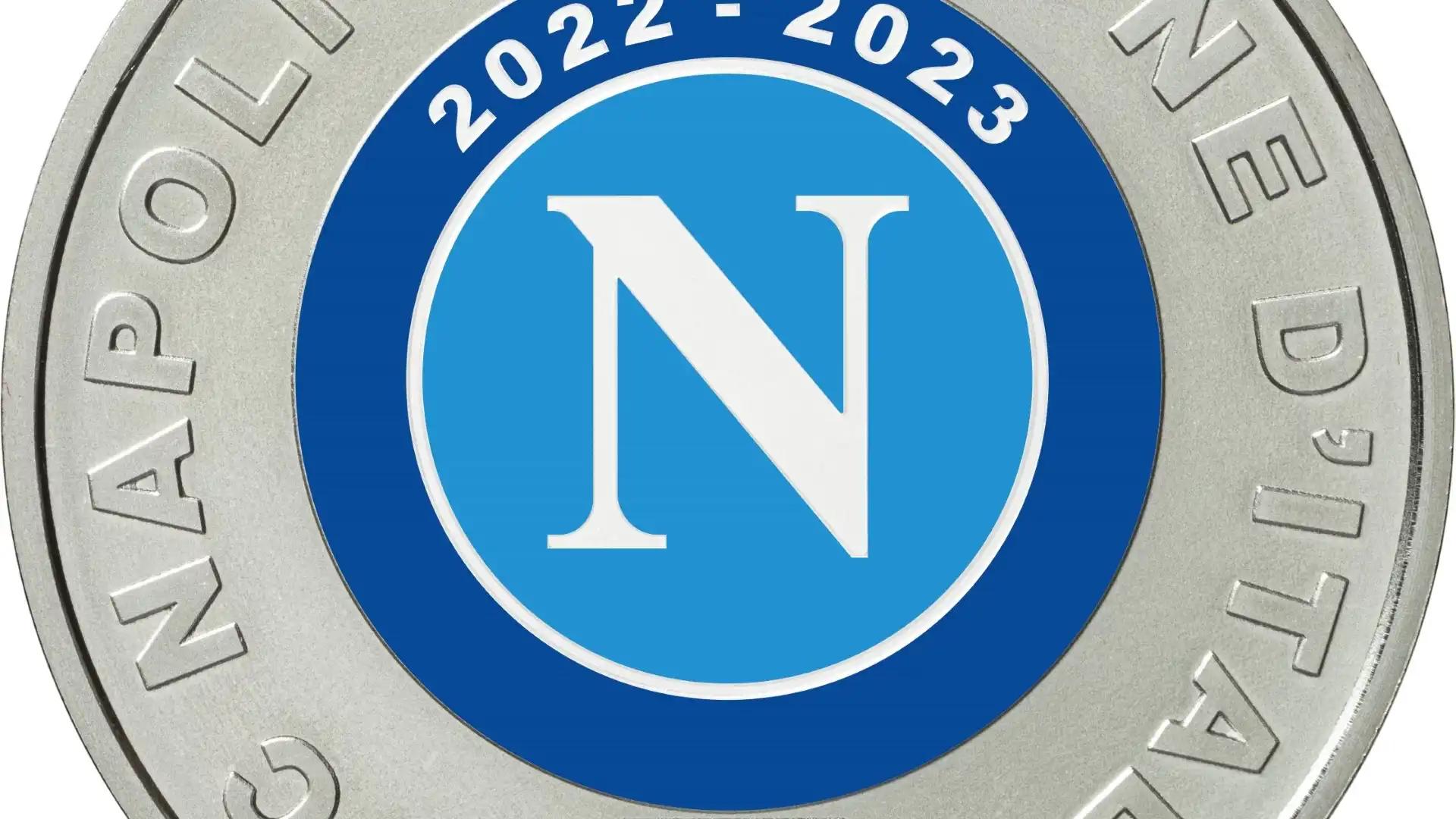 Poste Italiane celebra la vittoria del terzo scudetto del Napoli con una medaglia dedicata alla conquista del terzo scudetto.